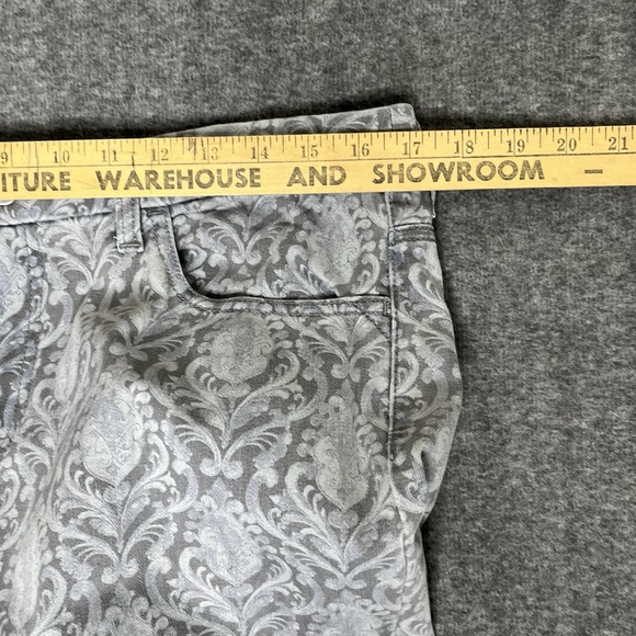 Chicos Girlfriend Slim Leg Ankle Jeans Womens 0.5 4 / 6 Perfect Stretch Pattern - Picture 8 of 14